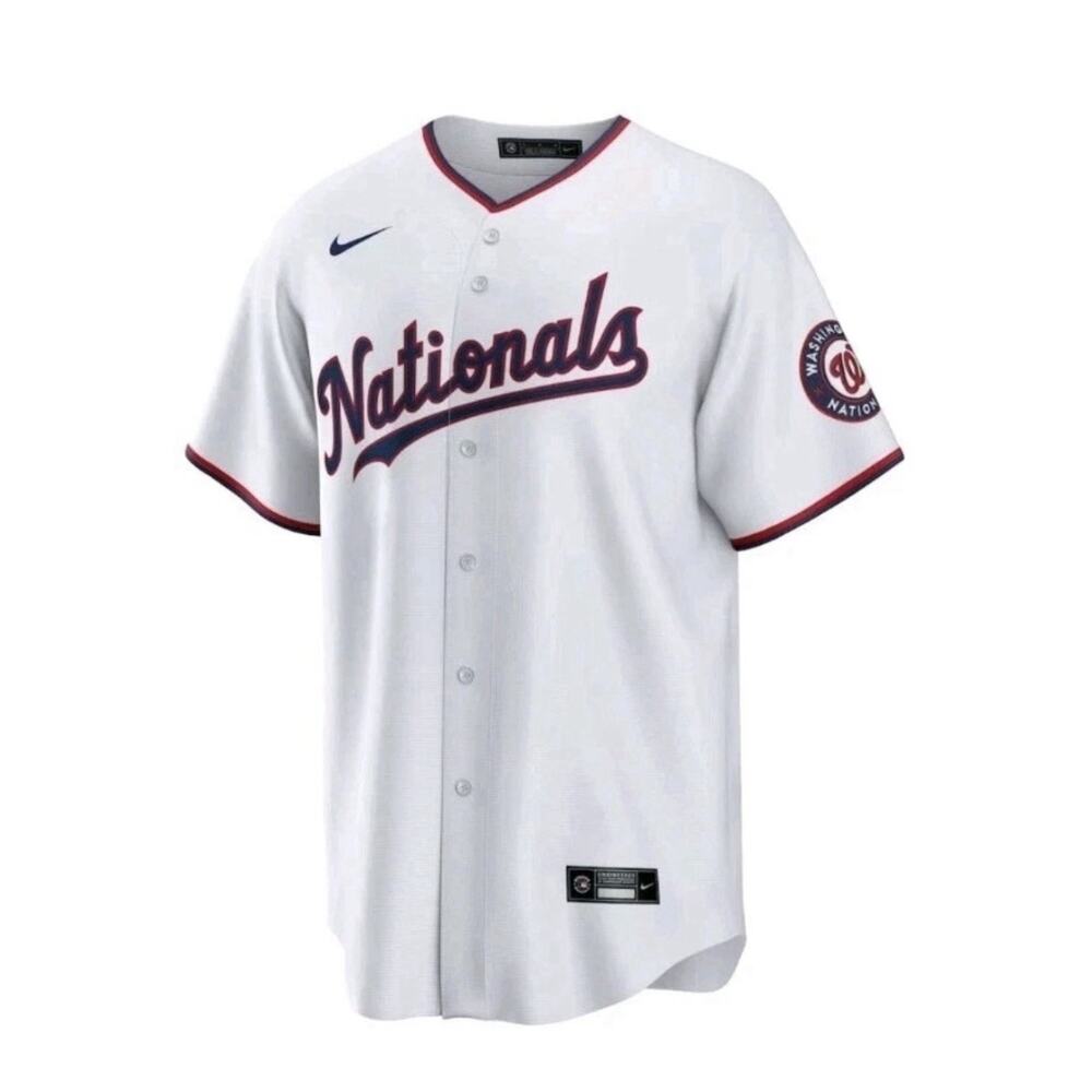 NWT NEW Nike Washington Nationals Stitched MLB Baseball Jersey Men’s Size XL